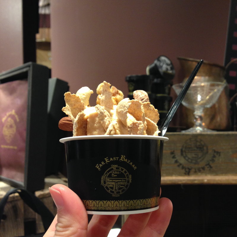 アラビアンデザート「デーツ＆花蜜ミルク」(ファーイーストバザール エキマルシェ大阪 （FAR EAST BAZAAR）)