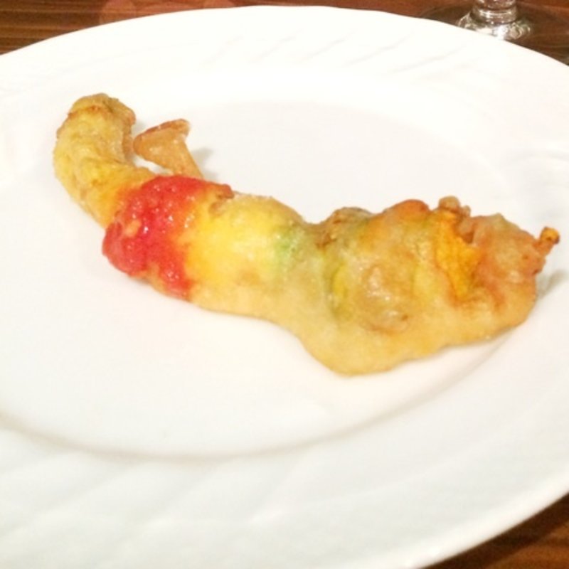 花ズッキーニのフリット(メッシタ （mescita）)