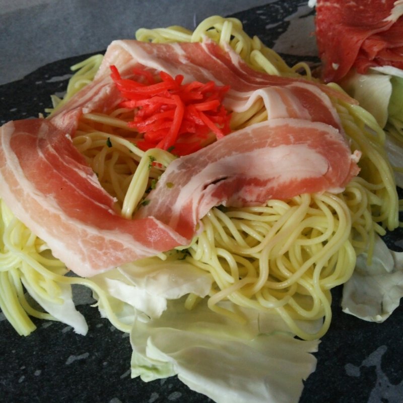 焼そば(レストラン蒸氣汽関車)