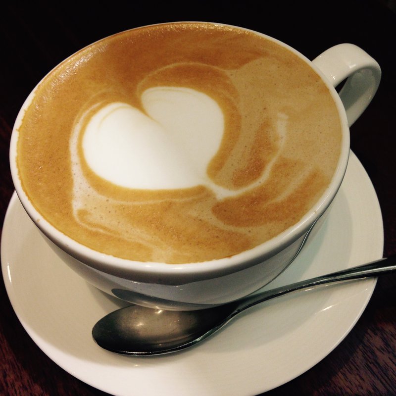 プレミアムカフェラテ(白ヤギ珈琲店 グランツリー武蔵小杉店)