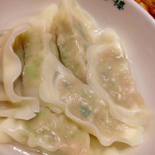 水餃子（ニラにんにく入り）(原宿餃子樓 グランツリー武蔵小杉店)