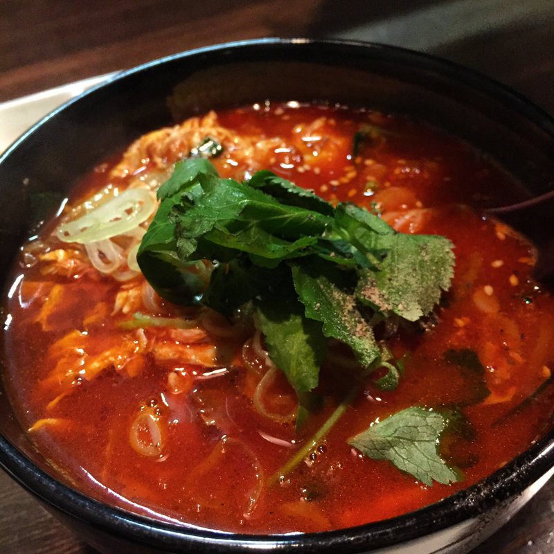 カルビクッパ ハーフ(勇  （ISAMI 【旧店名】あきよし）)