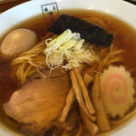 醤油ラーメン 煮卵トッピング