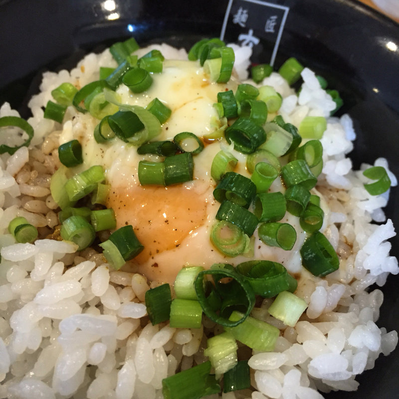 半熟卵ご飯(玄龍)
