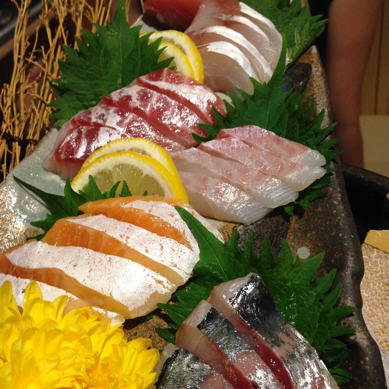 刺身盛り合わせ(三鷹漁港 大介丸 （ミタカギョコウダイスケマル【旧店名】三鷹の魚しげ）)