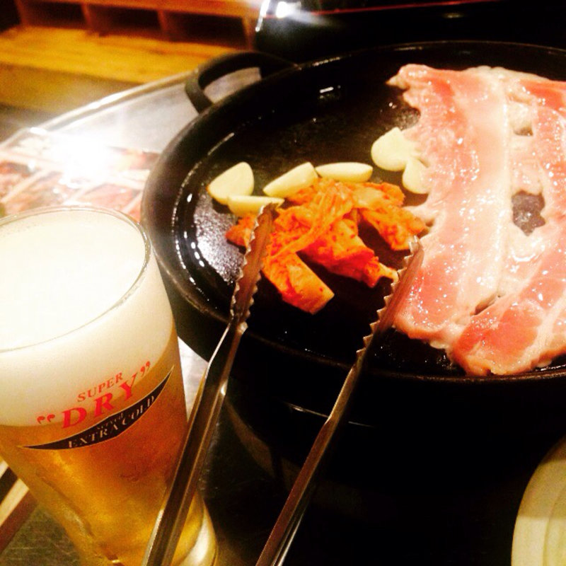 サムギョプサル(韓無量 目黒本店)