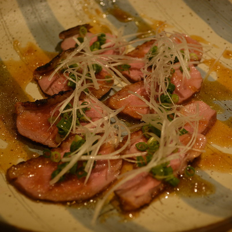 合鴨ロースのたたき(和食ごしき)