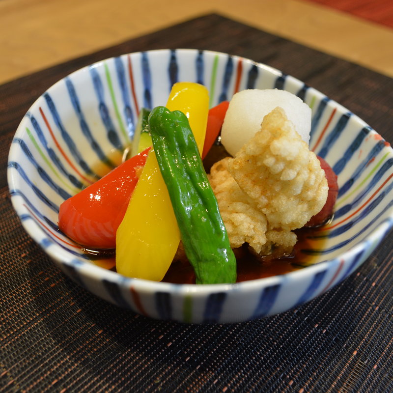 あなごの酢の物(あなご屋 銀座 ひらい)