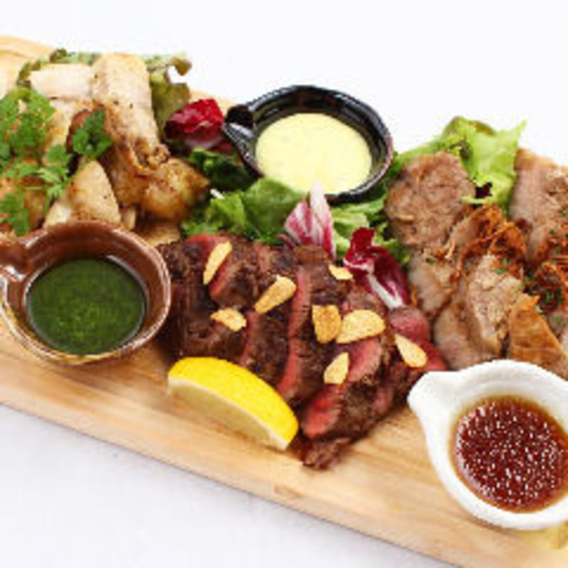 ステーキセット(肉バル HACHIKU )