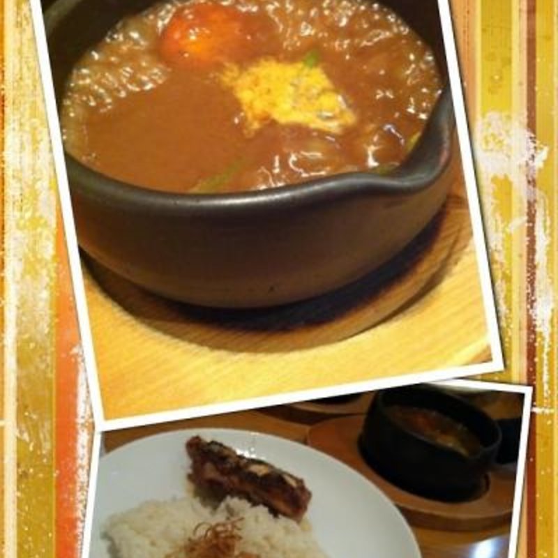 チキンガーリック焼カレー(アジョワン)