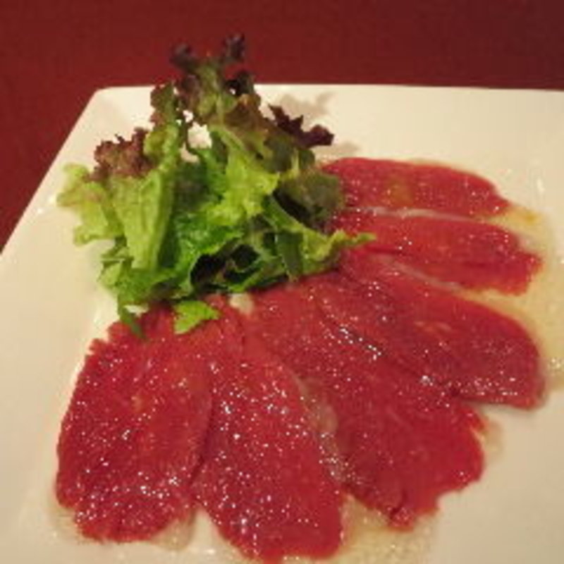 鴨のカルパッチョ(ティアーモ425 （Ti amo-425）)