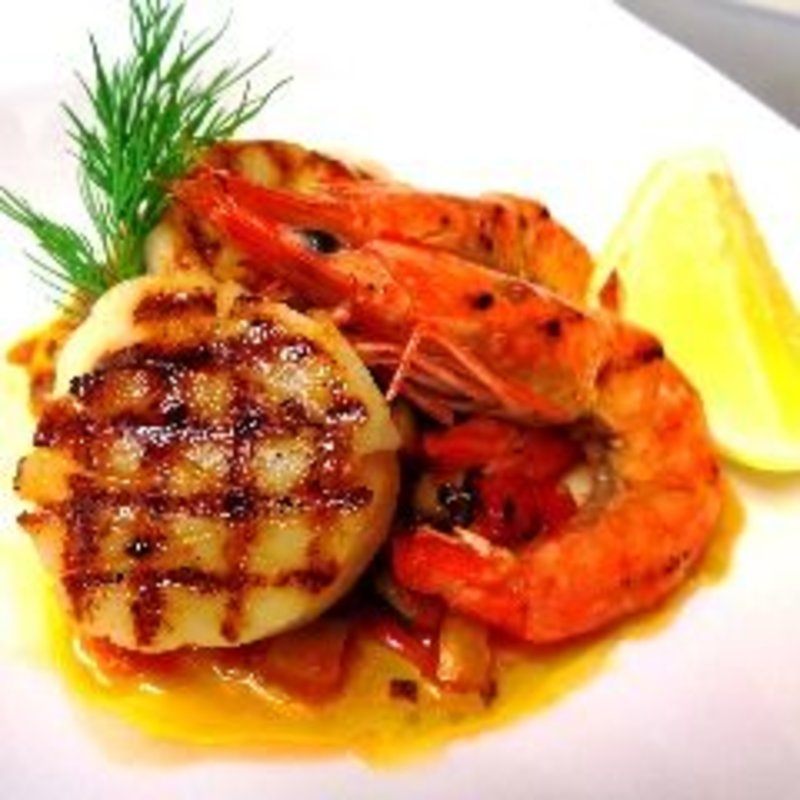 海老とほたて貝のグリル(ティアーモ425 （Ti amo-425）)