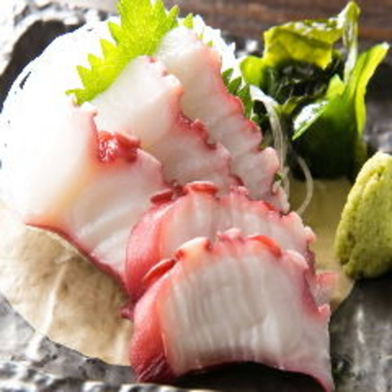 タコの刺身(居酒屋もりもり )