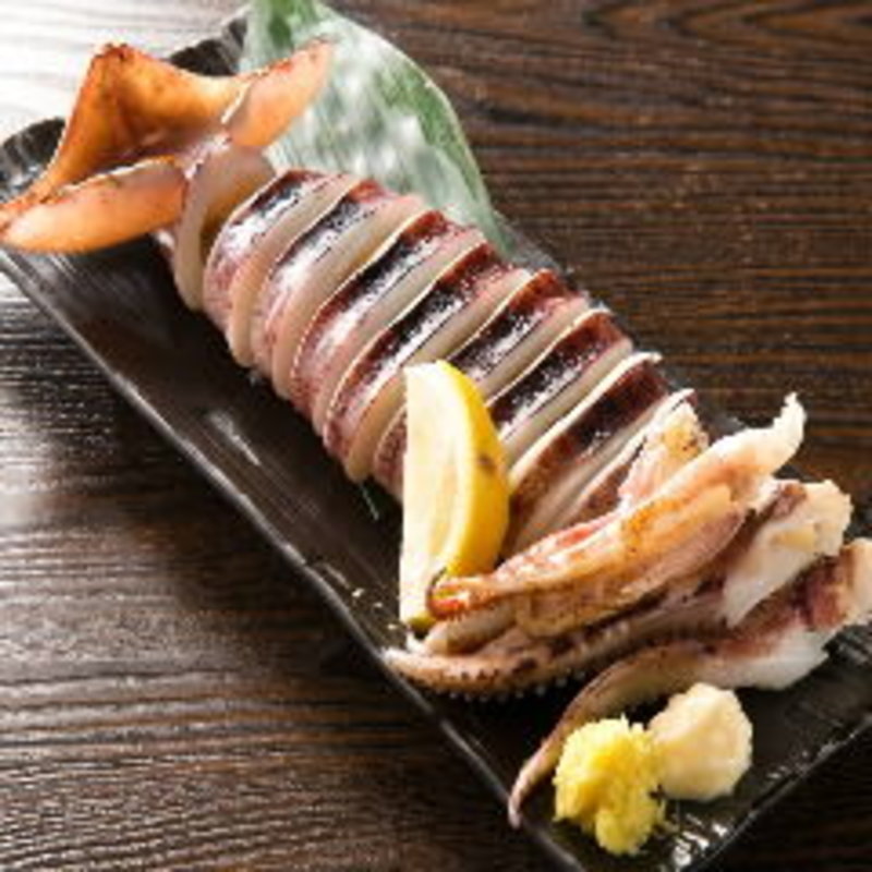 イカの丸焼き(居酒屋もりもり )