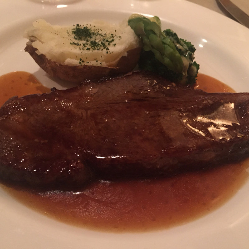 和牛ステーキ コース(カフェ・ド・シュマン )