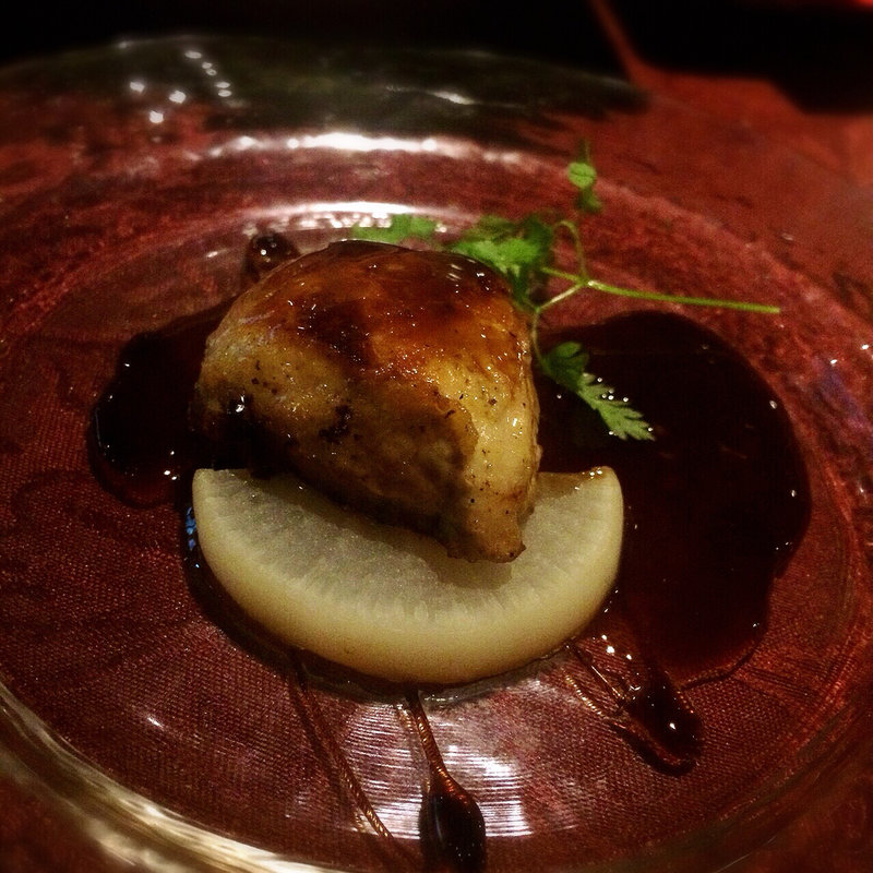 フォアグラのソテー(ルーツ　ロッポンギ （ROOTS 　ROPPONGI）)