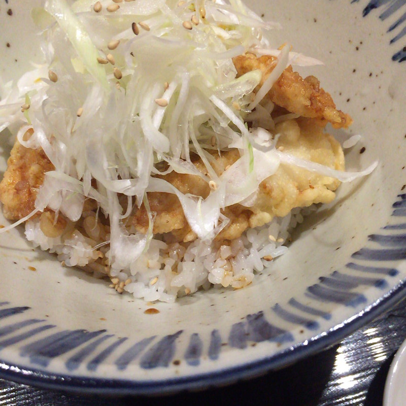 とり天丼(稲田屋 日本橋店 （いなたや）)