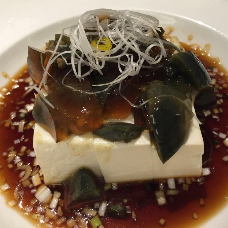 ピータン豆腐(聘珍樓)