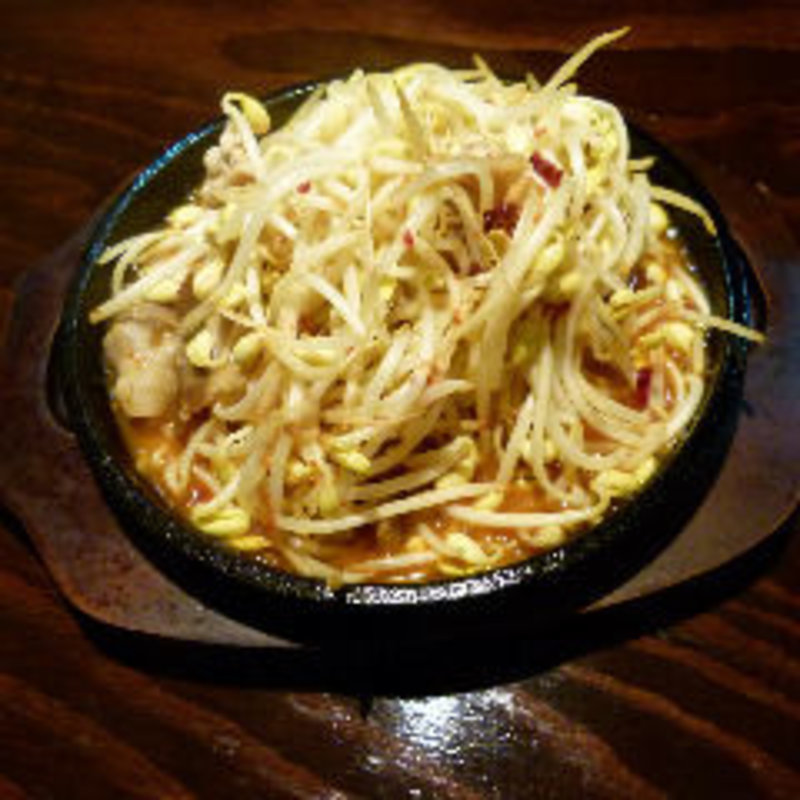 ピリ辛もやし(居酒屋もりもり )