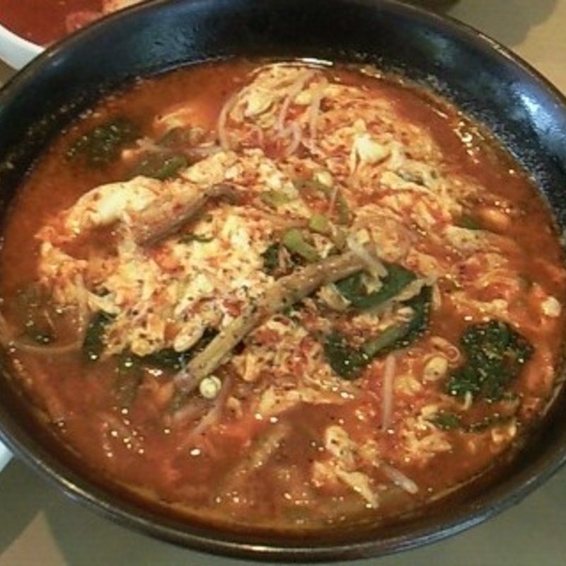 ユッケジャンスープ(無等山 （ムドゥサン）)