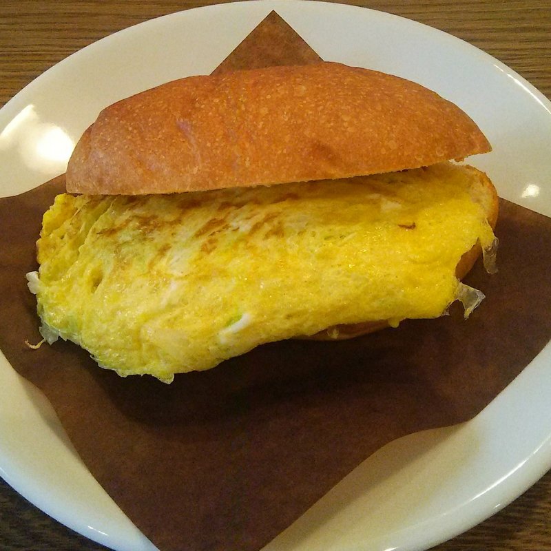 コッペパン キャベツたまご(トースター)