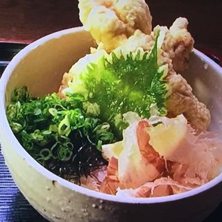 鶏天ぶっかけ(うどん 蔵十 （くらじゅう）)
