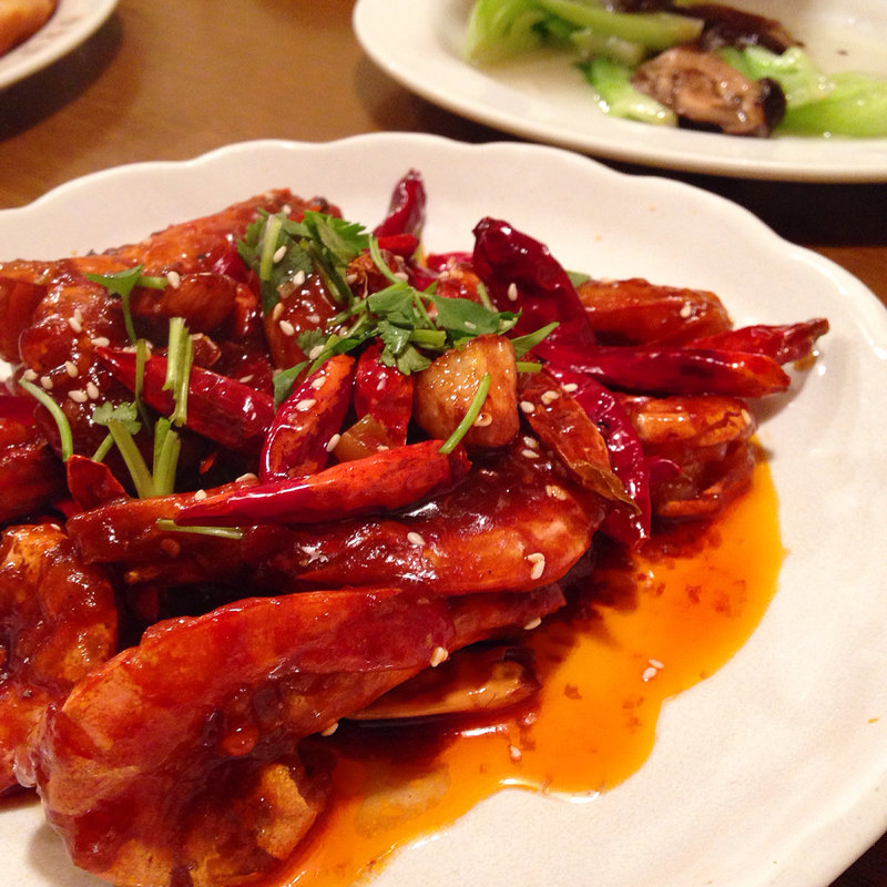 四川辣子海老(上海小吃)