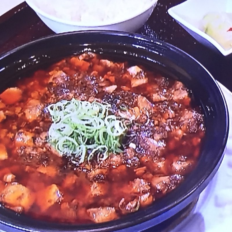 シェフ堤の麻婆豆腐セット(香虎 )