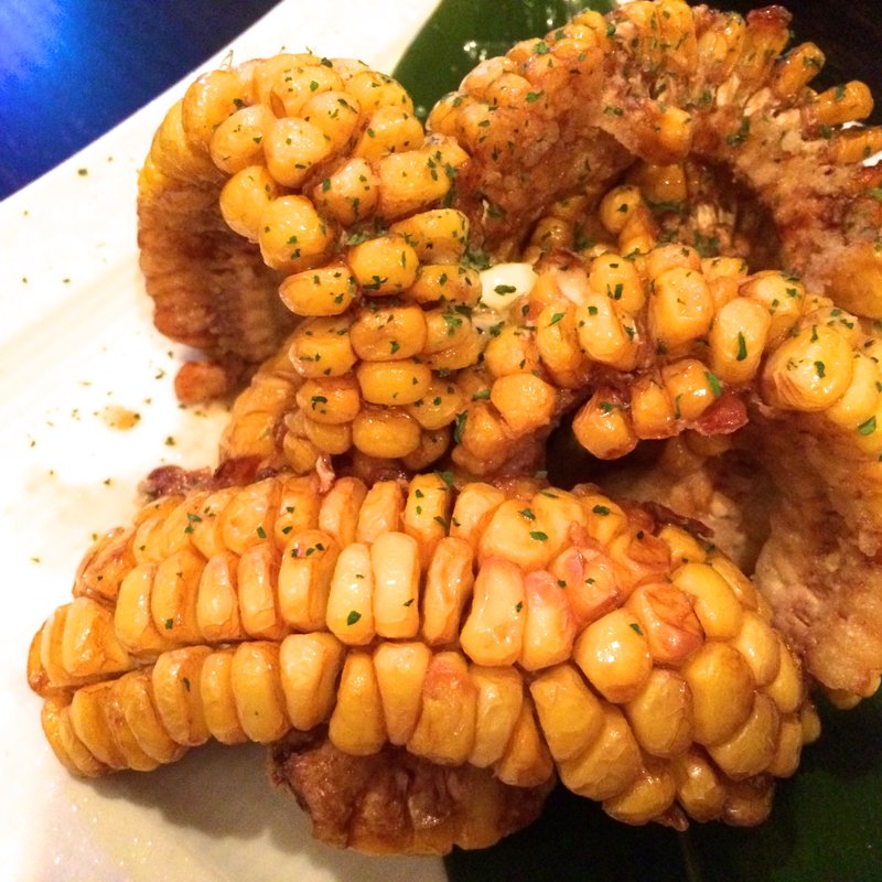 とうもろこしの唐揚げ(九州珠-KUSUDAMA -)