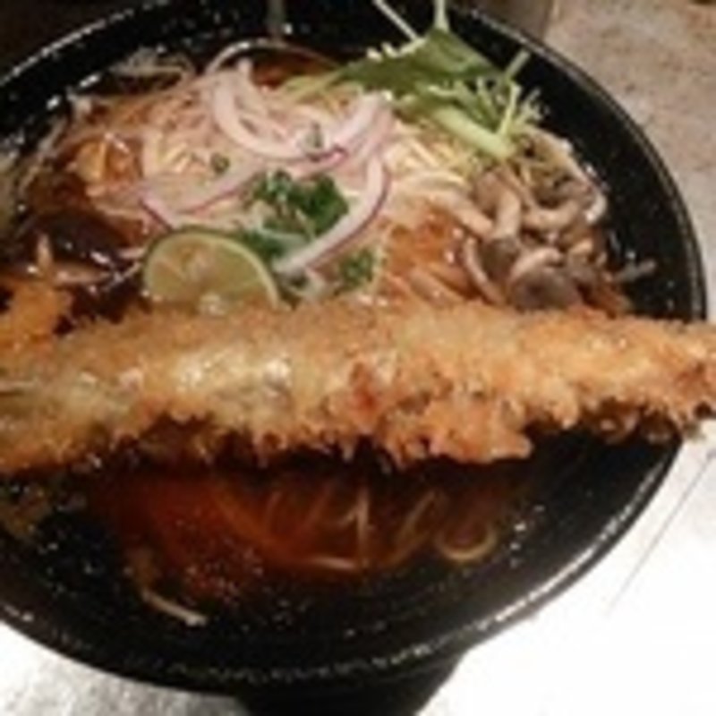 旬のサンマと秋のソラ(ソラノイロ ARTISAN NOODLES)