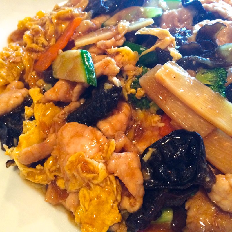 豚肉ときくらげの炒め物(媽媽厨房)