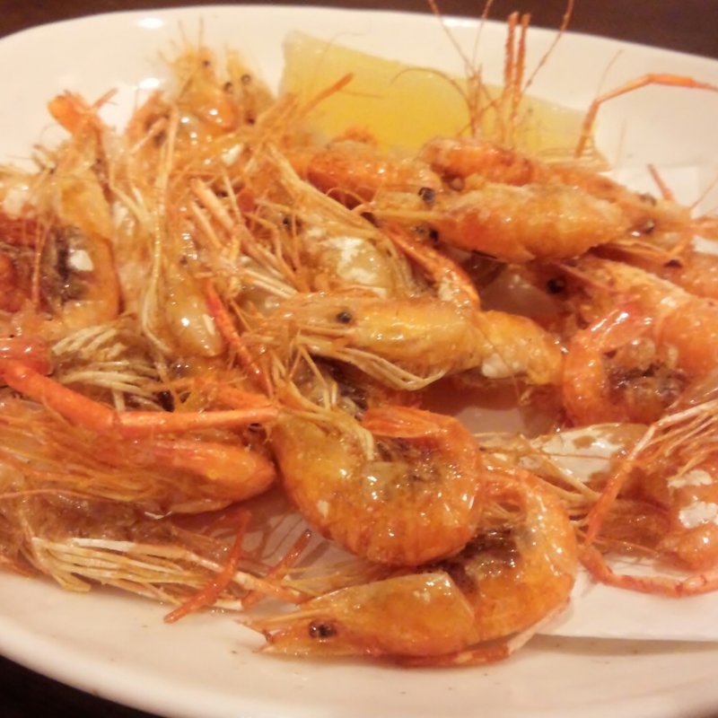 川エビの唐揚げ(源氏)