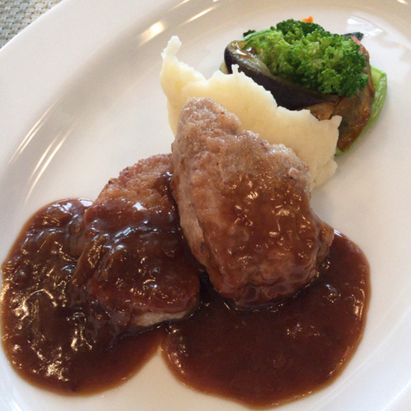 ランチセット 豚フィレ肉のポアレ(レスパス )