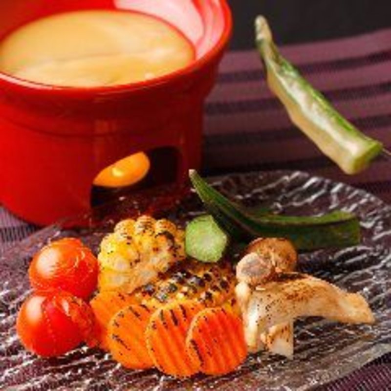 焼き野菜のバーニャカウダ(NICNIC 北千住駅前 （ニクニク）)