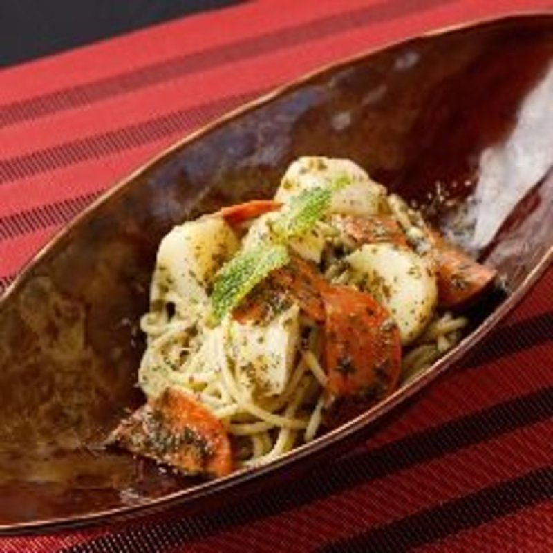 じゃがいもとサラミのジェノベーゼ(NICNIC 北千住駅前 （ニクニク）)