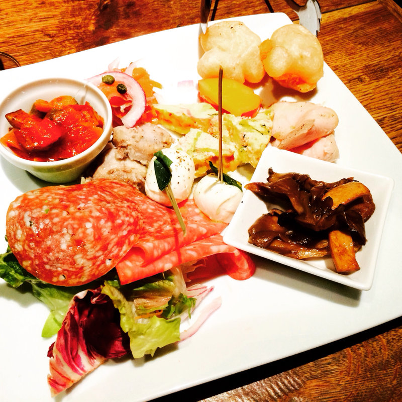 生ハムサラミの盛り合わせ(PIZZA SALVATORE CUOMO & GRILL 京都 （ピッツァ サルヴァトーレ クオモ アンド グリル）)