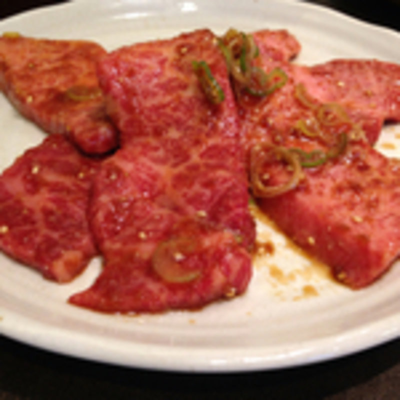 上カルビ(炭火焼肉山水園)