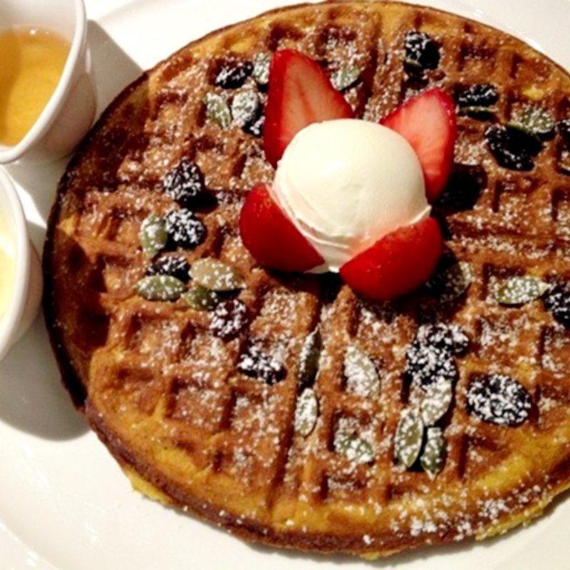 パンプキンワッフル(サラベス代官山店)