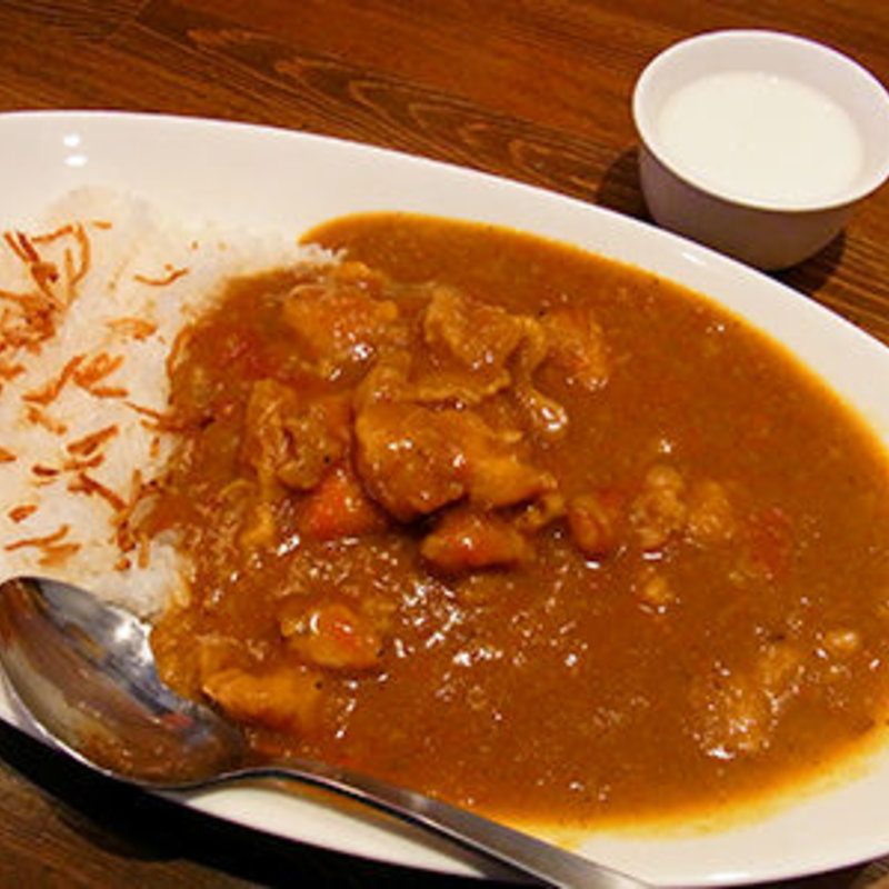 チキンとトマトのカレーライス(パルフェ 本店 )