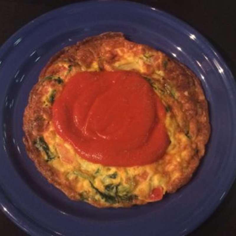 野菜のオムレツ　トマトソース(Ａ ＬＡ ＴＩＥＮＮＥ)