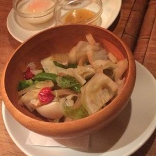 ”ガドガド”季節の蒸し野菜サラダ(モンスーンカフェ 舞浜イクスピアリ （Monsoon Cafe）)