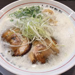 鳥豚白湯ラーメン(やまなか製麺所 Yamanakaseimenjo)