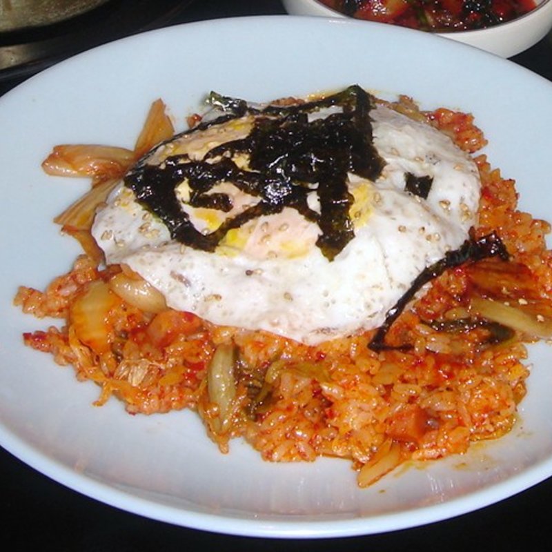 キムチチャーハン(兄夫食堂 赤坂本店 （ヒョンブショクドウ）)