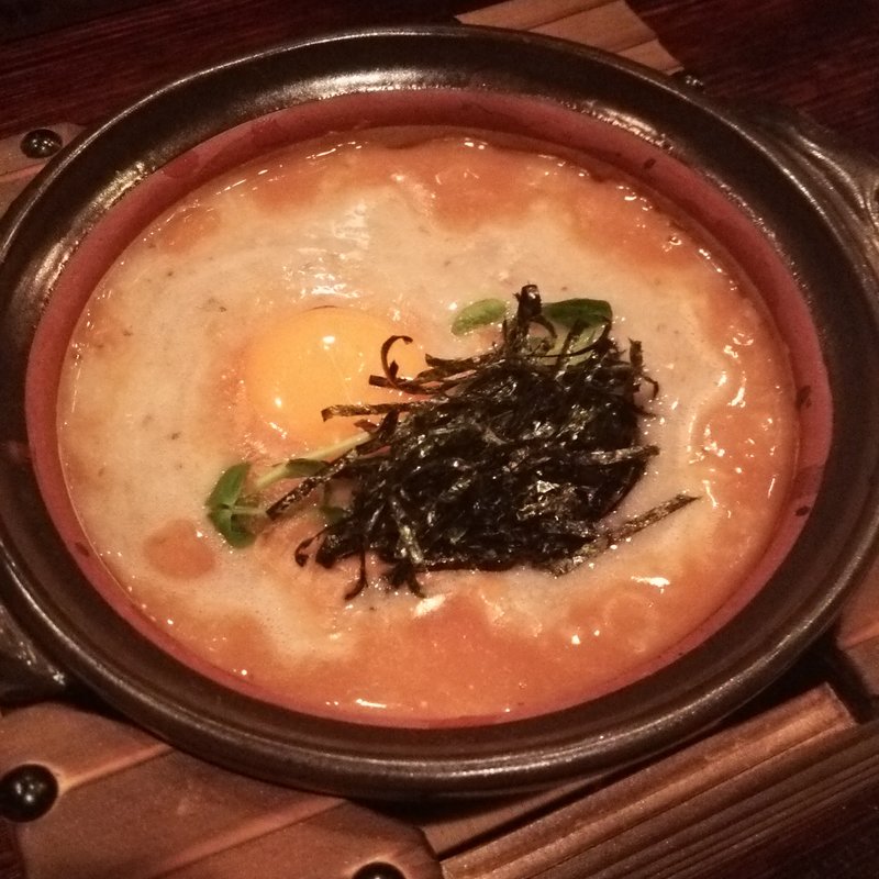 自然薯味噌とろろ雑炊(鳴尾山芋研究所 FLAT BUSH)