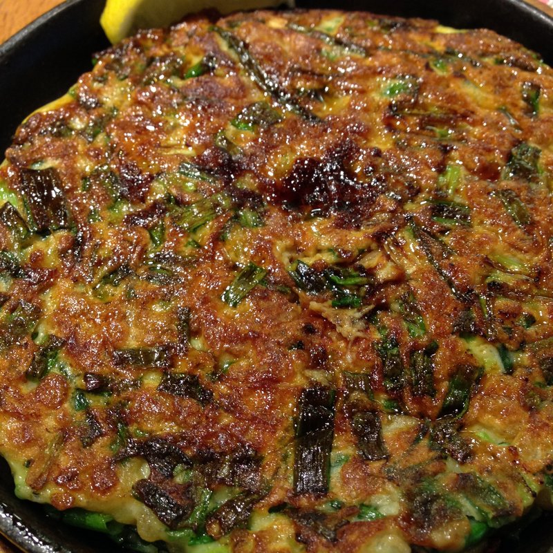 海鮮チヂミ(築地銀だこ　ハイボール酒場)