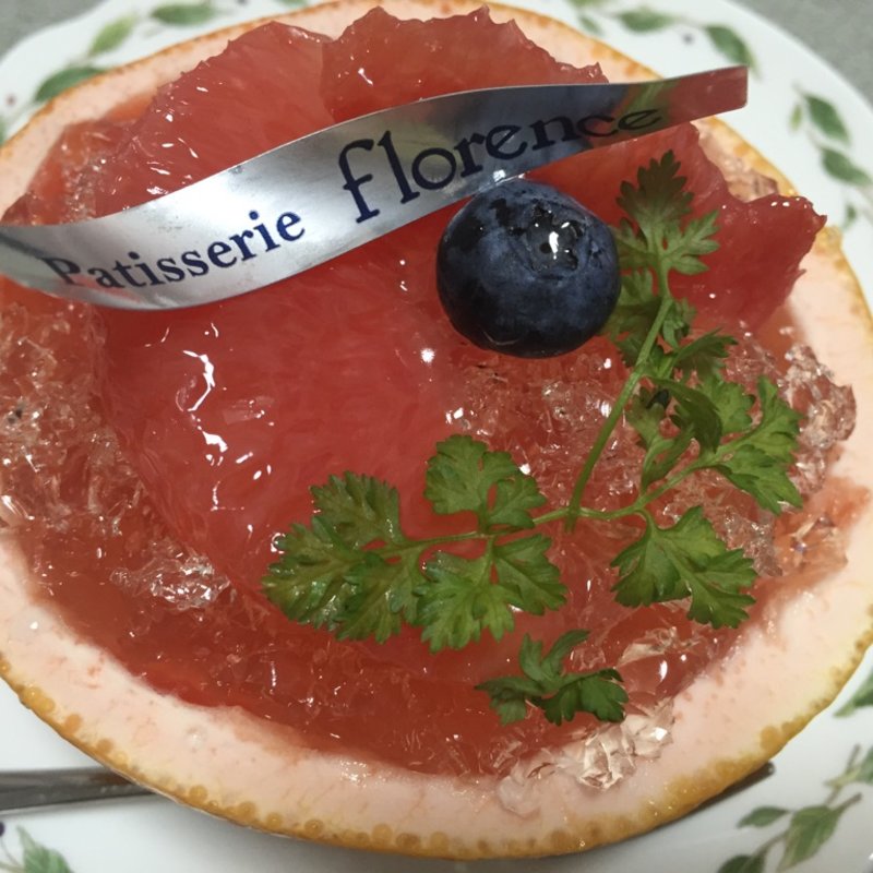 グレープフルーツゼリー(ケーキ工房 フローレンス あびこ本店)