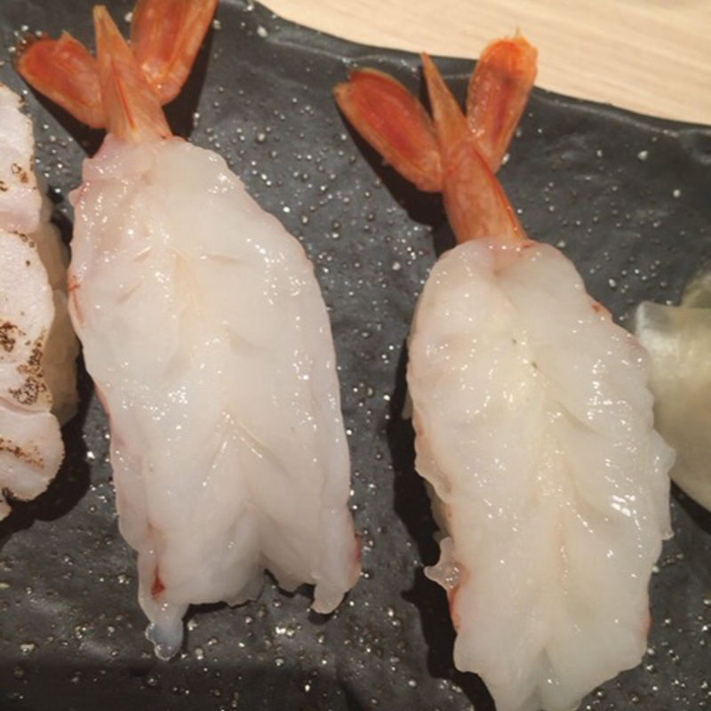 天然赤えび(七海の幸 鮨陽)