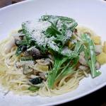 本日のパスタ(10品目お野菜のラグーソース)(らーめん かんじん堂 熊五郎 )