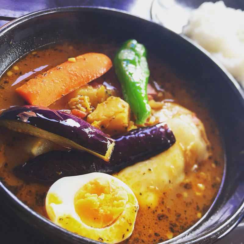 レギュラーセット　チキンカレー