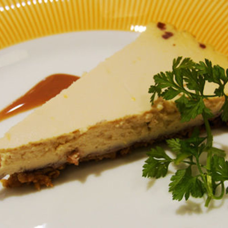 豆腐のチーズケーキセット(in The Room マクロビカフェ)